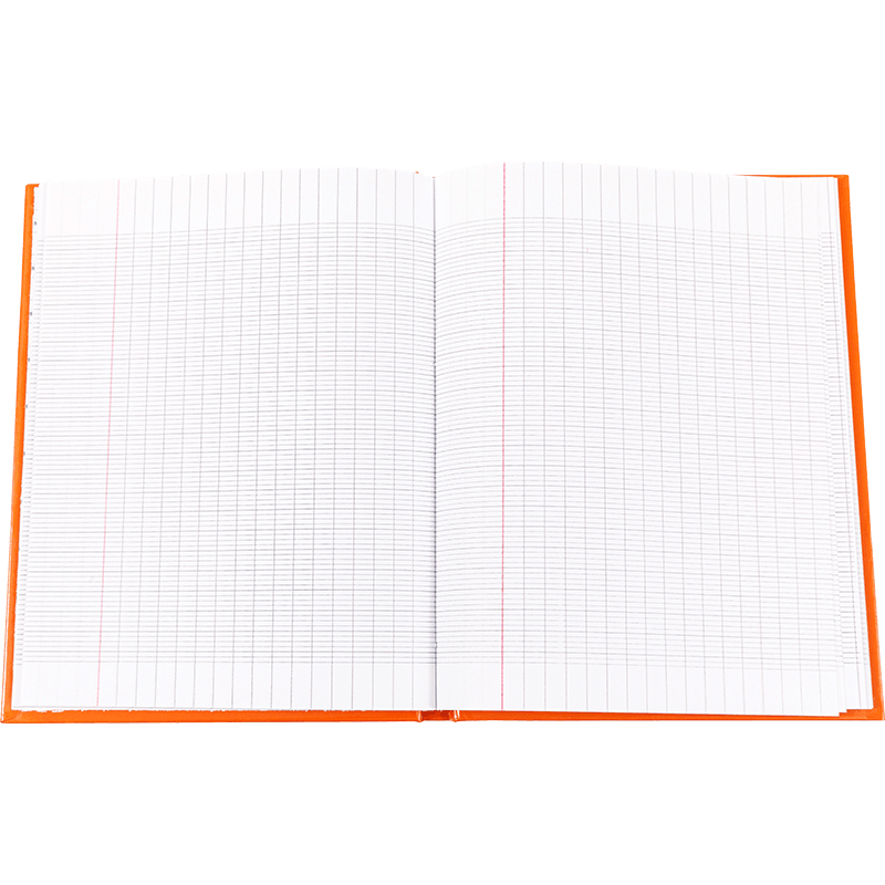 Hardcover-Notizbuch mit horizontaler Linie